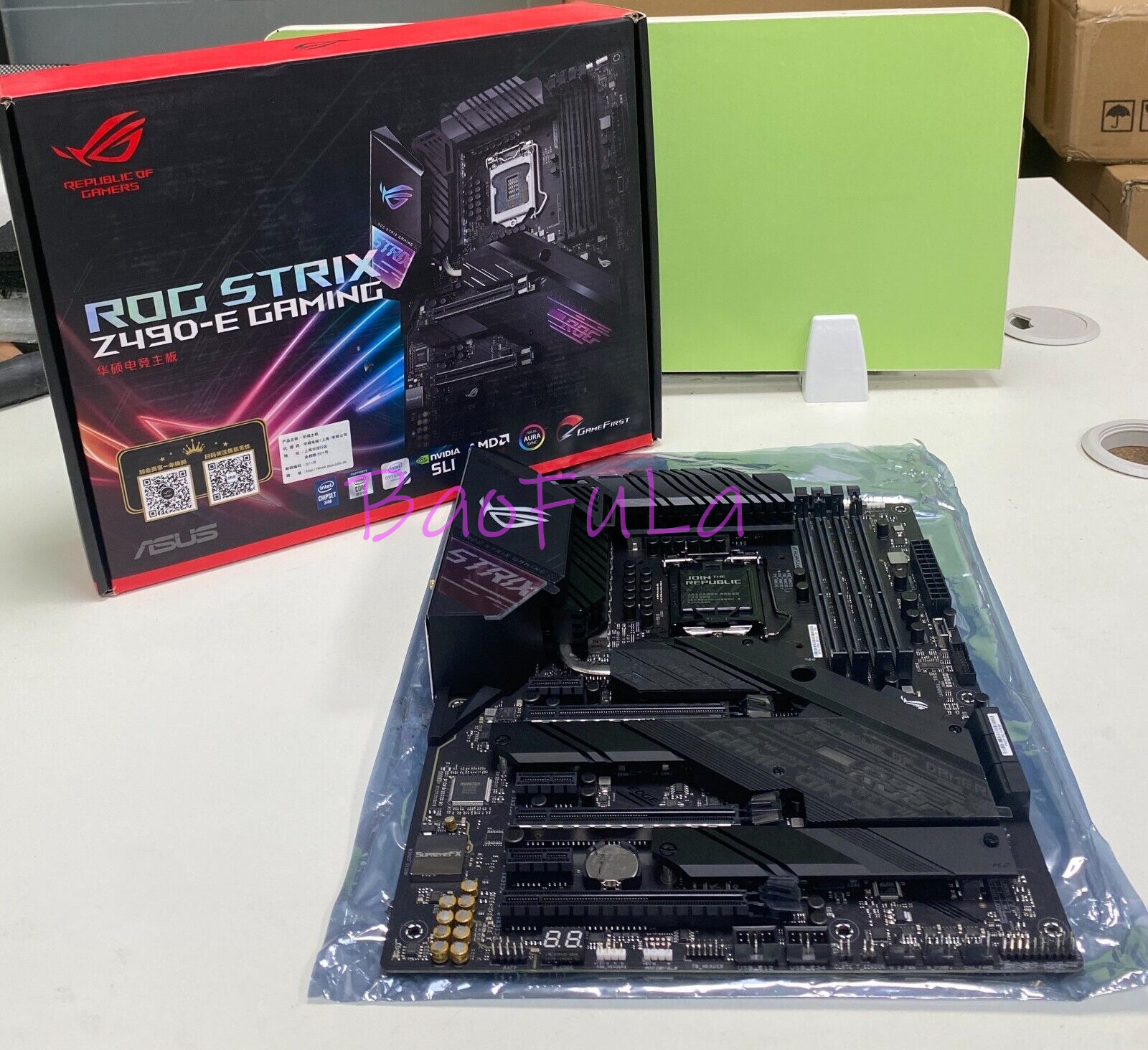 i9-10900K + ROG STRIX Z490-F セット 箱無し i9-10900K + ROG STRIX Z490-F セット 箱無し ASUS ROG Strix