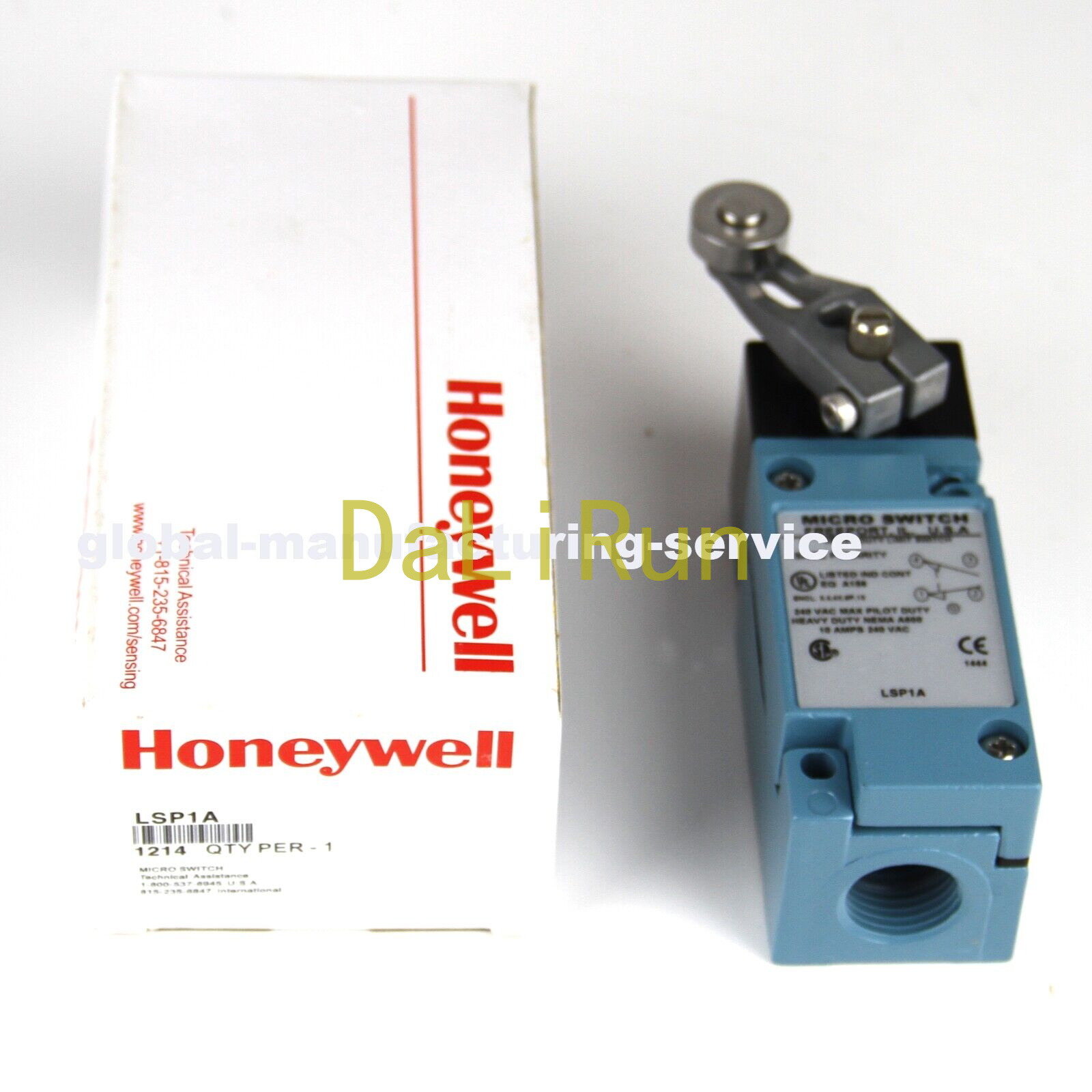 Interrupteur Limiteur Honeywell LSP1A – Heavy Duty, Laiton, Pour Usage Industriel, Neuf