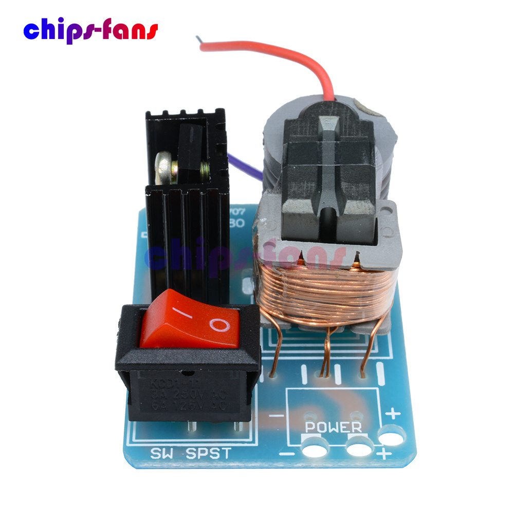 15KV High Voltage Inverter Generator Spark Arc Ignition Coil Module DIY Kit 3.7V