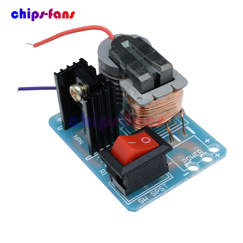 High Voltage Inverter Générateur de Spark Arc Bobine D/'Allumage Module À faire soi-même kit 15 kV 3.7 V