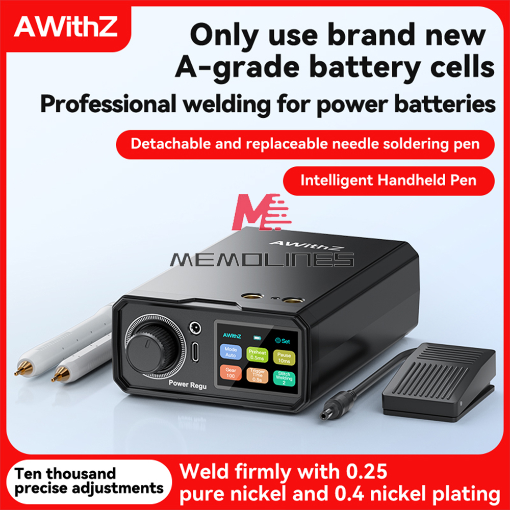 Buy AWithZ UK3 Portable Pedal Spot Welding Machine 18650 Battery