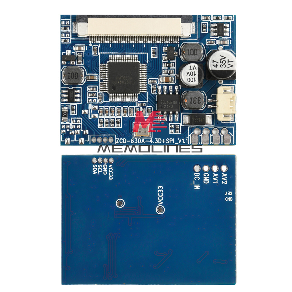 4.3-inch/5-inch LCD Display Driver Board Module Kit LCD Monitor