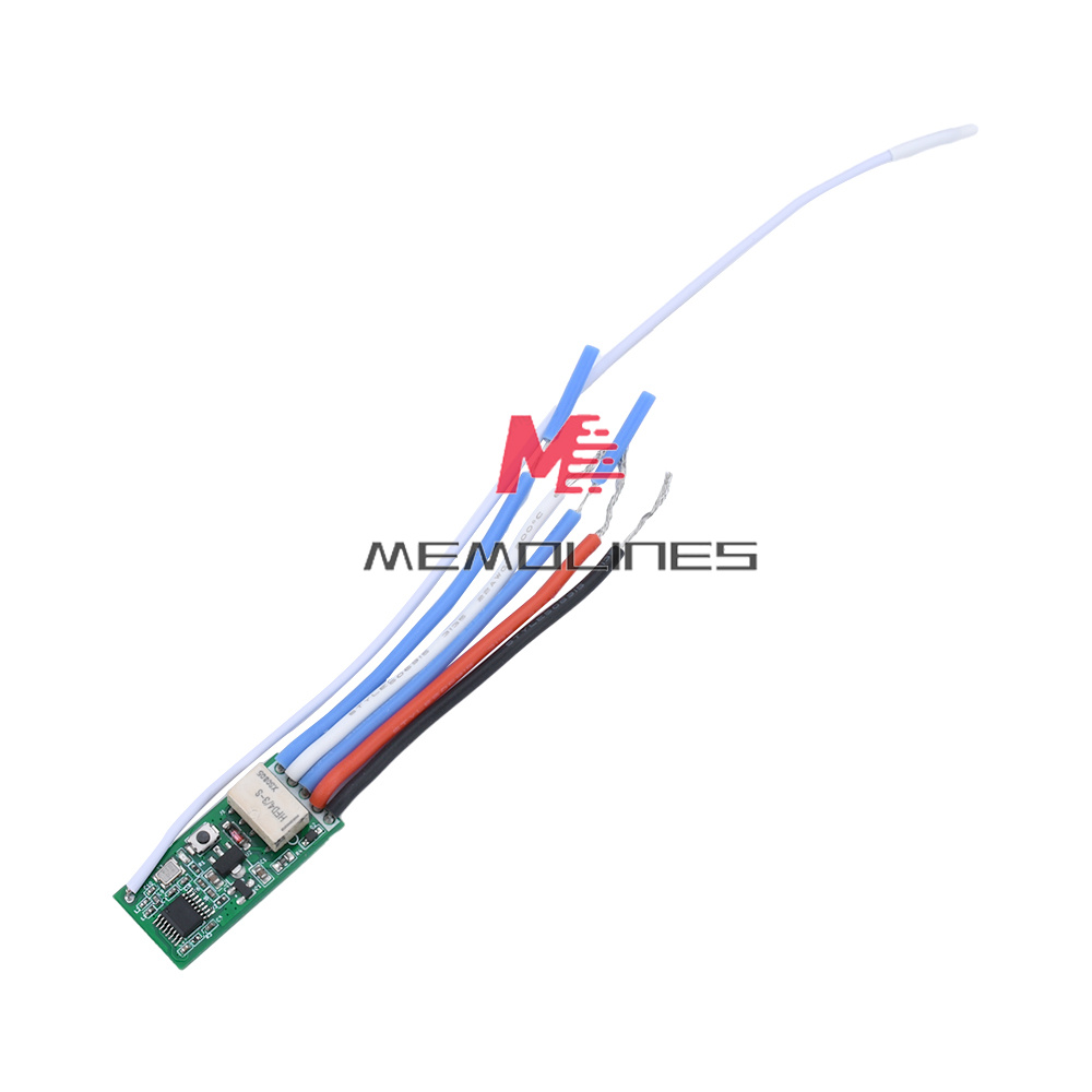 433Mhz DC3V-18V Mini Wireless RF Remote Control Switch LED Lamp Controller DIY