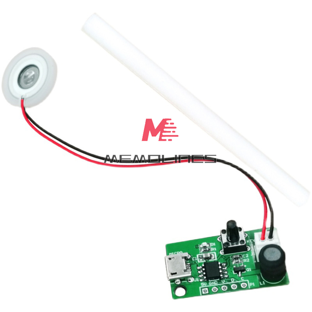 USB Mini Luchtbevochtiger DIY Kit - Mist Maker Met Keramische Schijf En Driver Board