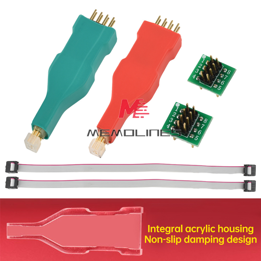 TSSOP8/MSOP8 Chip Spring Pin Burn Read Write Test Probe w/Program
