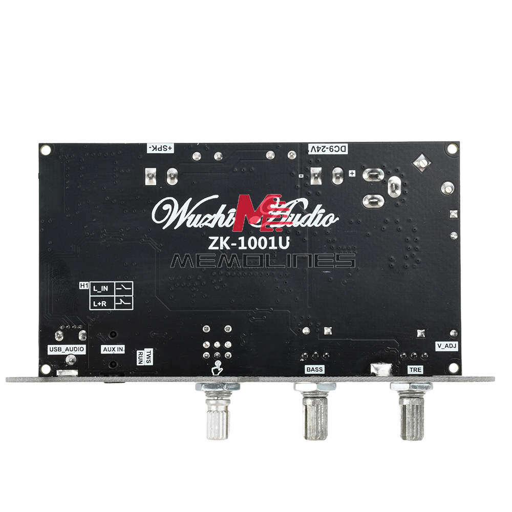 thumbnail image 2 of ZK-1001U 100W Mono Bluetooth Audio Power Amplifier Module Bass 2 of 9