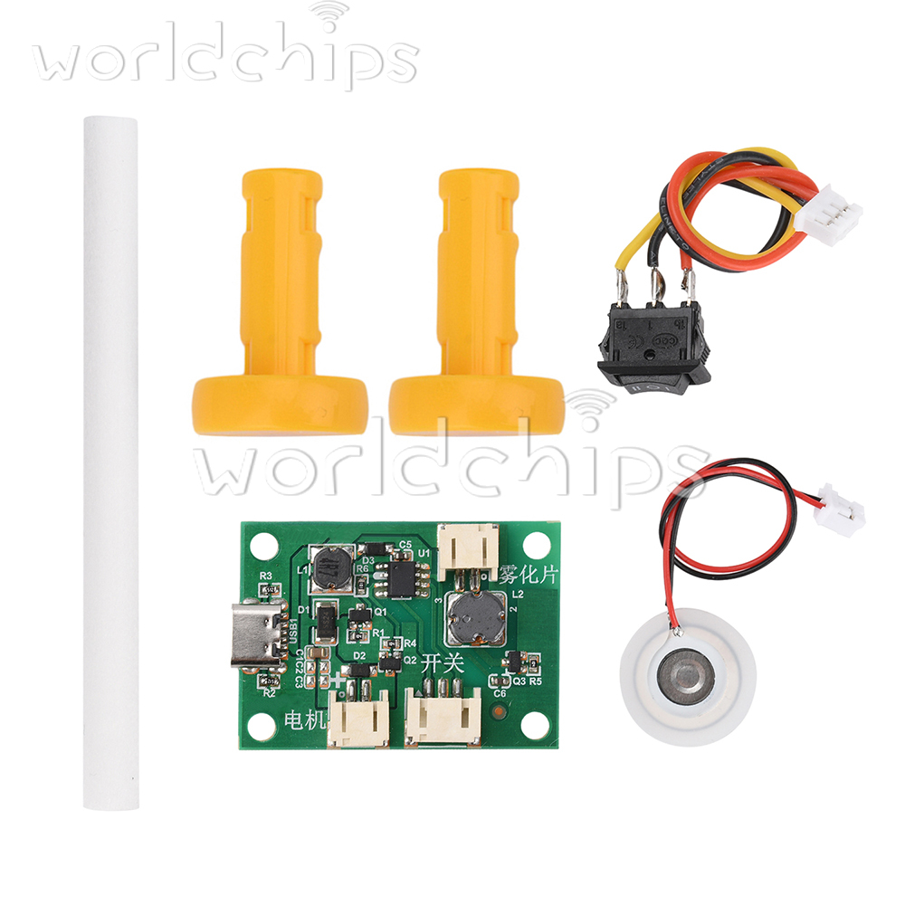 DC 5V Single Spray Humidifier Module Ultrasonic Atomization Drive Board Type C