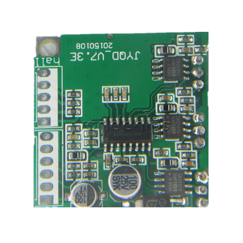 DC12V-36 500W JYQD_V6.3E1 Brushless Motor PWM Controller w/ Balanced Hall Board - Picture 22 of 23