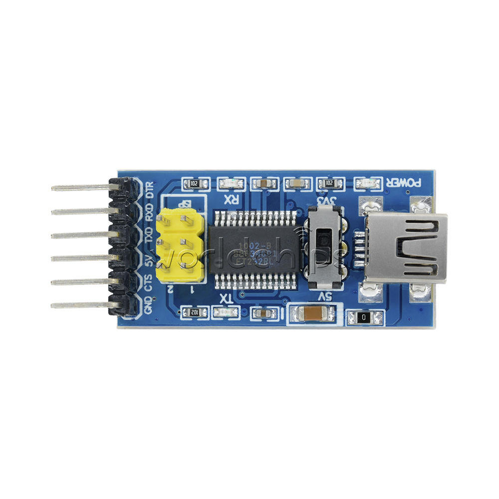 FT232RL 3.3V 5.5V FTDI USB to TTL Serial Adapter Module Arduino Port TE321