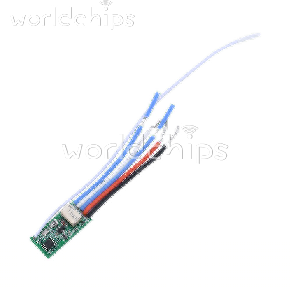 433Mhz DC3V-18V Mini Wireless RF Remote Control Switch LED Lamp Controller DIY