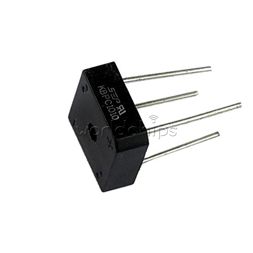 5PCS Bridge Rectifier KBPC1010 KBPC-1010 10A 1000V N/_chHAMR