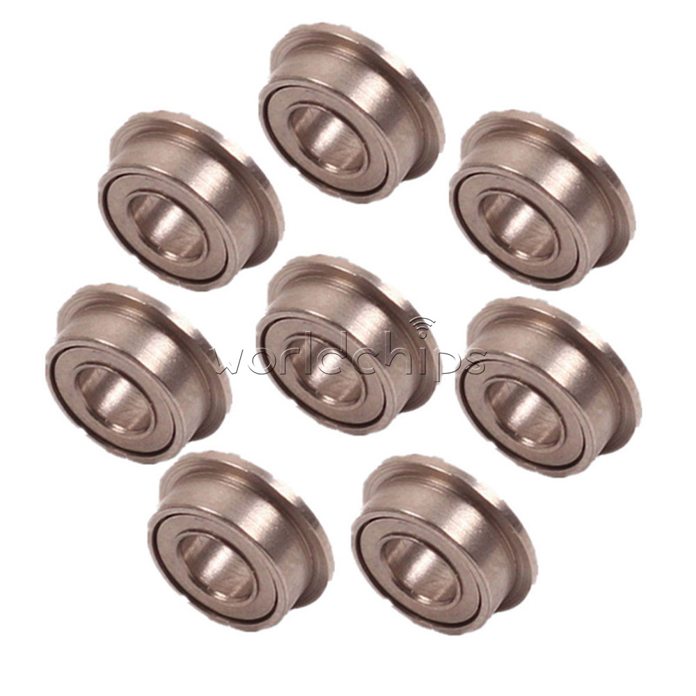 10pcs mf63zz Metal Shielded Flanged BEARING BALL BEARINGS mf63z 3x6x2.5 mm 
