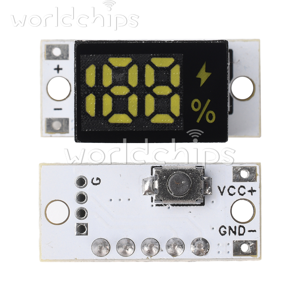 Mini Power Display Indicator 1S 2S 3S 4S Li Battery Percentage Display Module