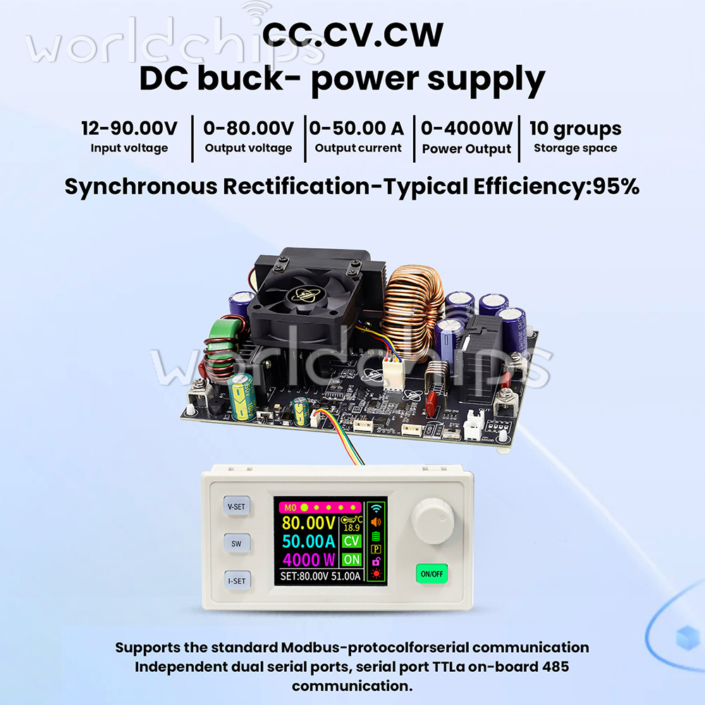 XY8050S CNC DC Adjustable Buck Power Supply Module Constant