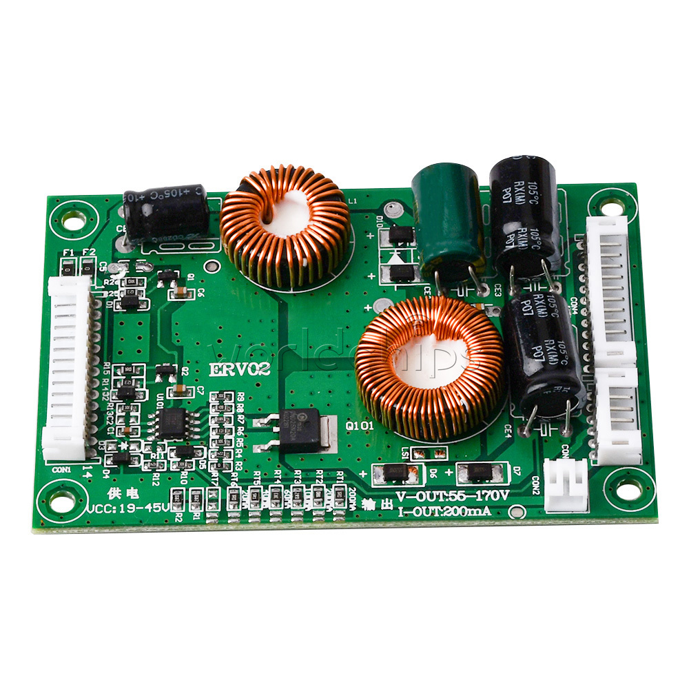 Topiky Universal LED LCD TV Treiber Modulplatine,Für 10-48 Zoll LED LCD TV Monitore, Hintergrundbeleuchtungs Controller Treiberplatine DIY Kit, 11-30V Eingang/15-88V Ausgang