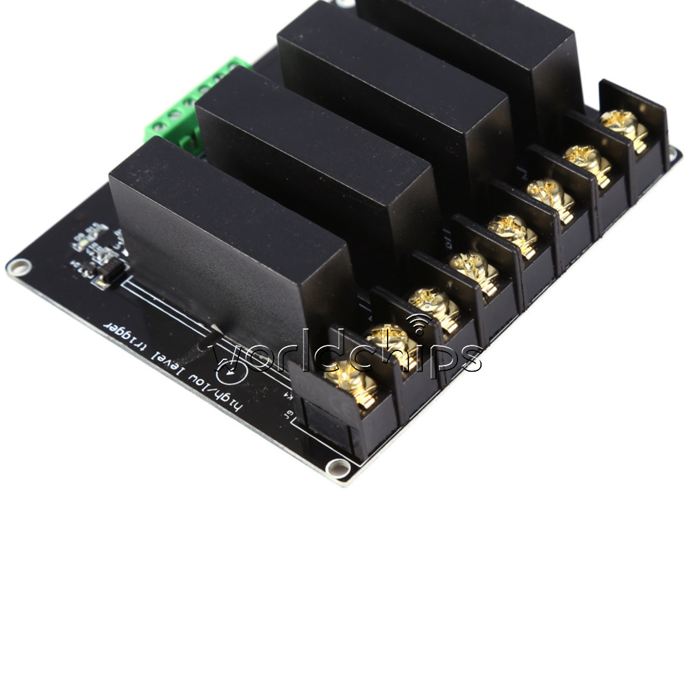 1/2/4 Channel 380V 8A Solid State Relay Board SSR Switch Controller Arduino