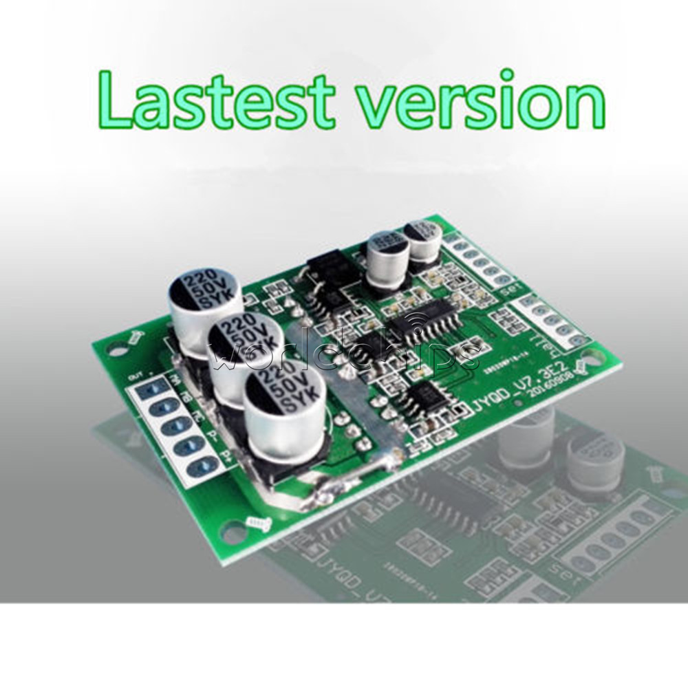 DC12V-36 500W JYQD_V6.3E1 Brushless Motor PWM Controller w/ Balanced Hall Board - Picture 19 of 23