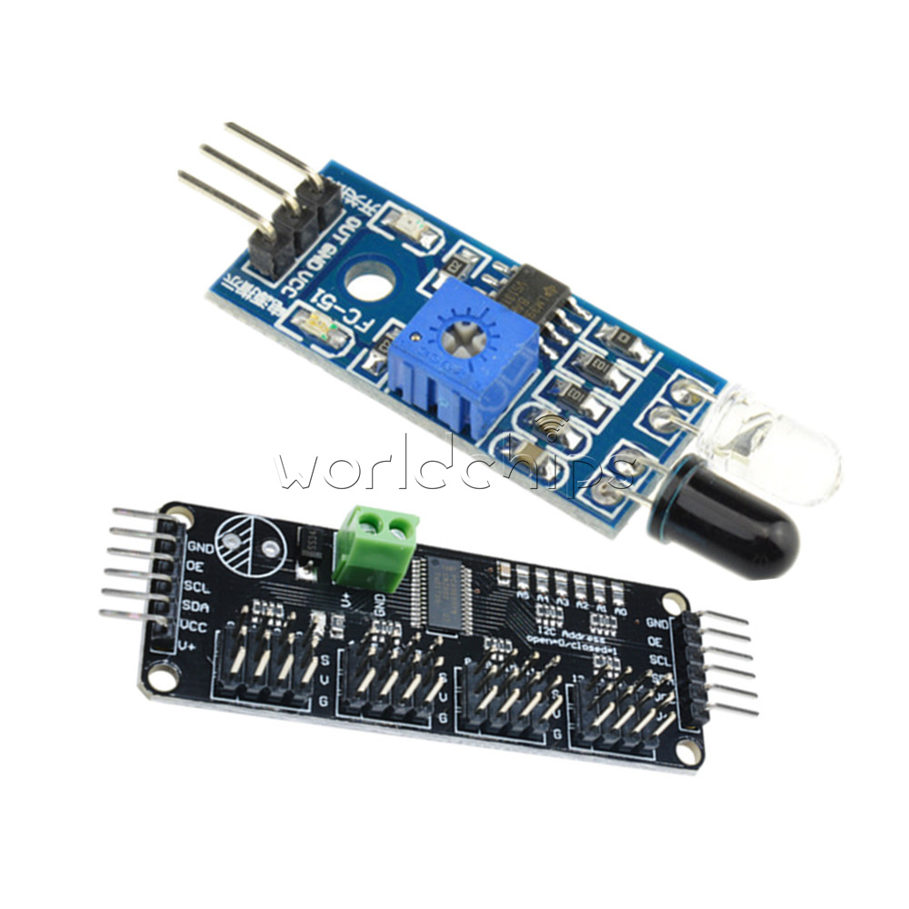 SunFounder PCA9685 16 Channel 12 Bit PWM Servo Driver for Arduino and Raspberry Pi