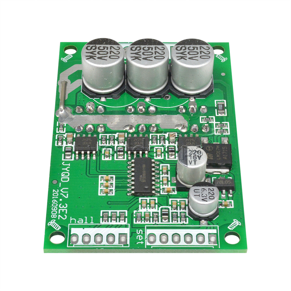 12V-36 500W DC Brushless Motor PWM Control Controller Balanced BLDC Driver Board