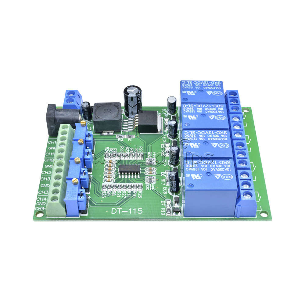DC 12V 4 Channel Voltage Comparator Stable LM393 Comparator Module