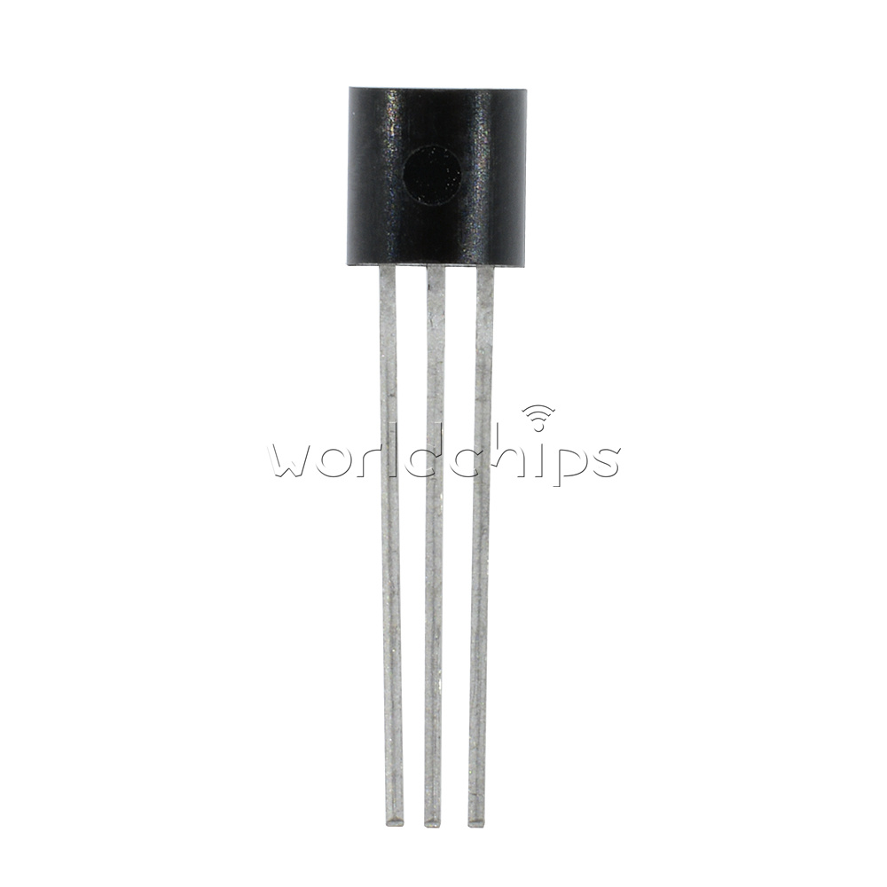 50Pcs DALLAS 18B20 DS18B20 TO-92 Wire Digital Thermometer Temperature ...