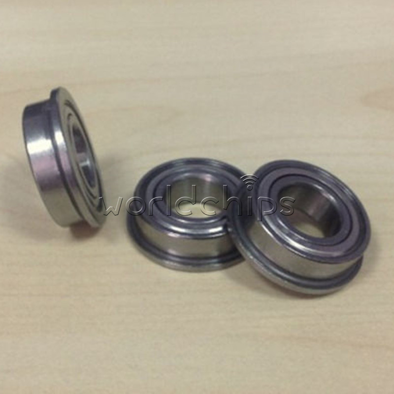Metal Shielded FLANGED Ball Bearing Bearings MF63z 5PCS MF63ZZ 3x6x2.5 mm
