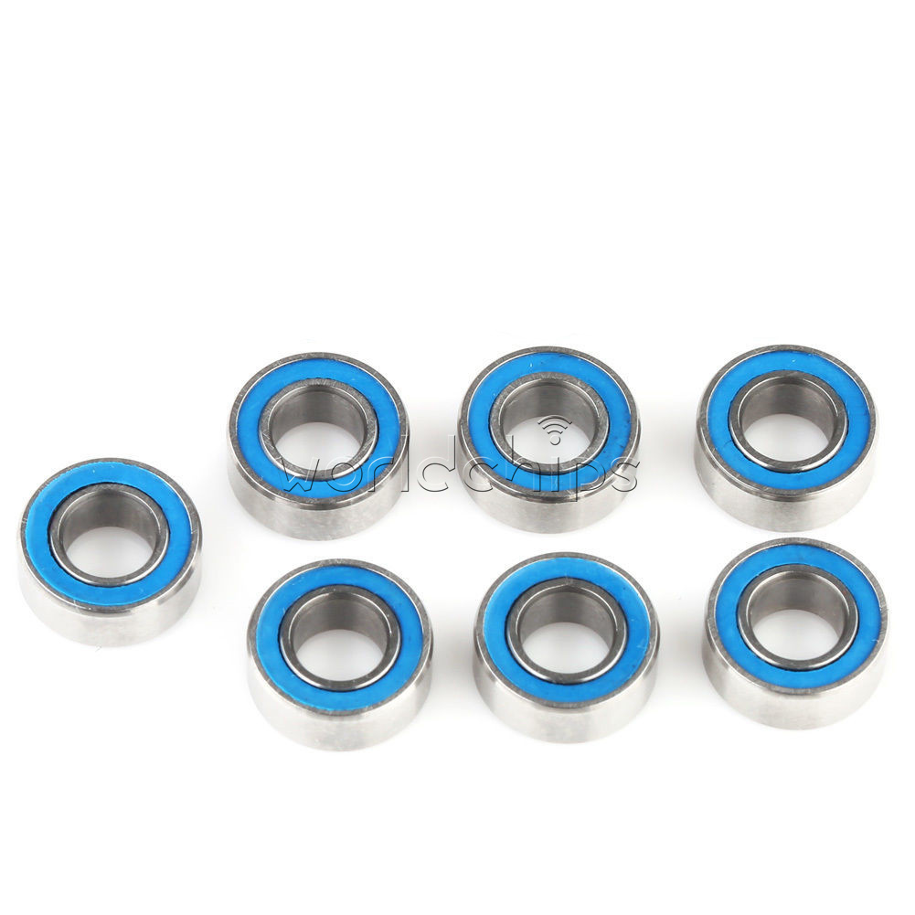 10PCS MR105-2RS Rubber Sealed Ball Bearing Miniature Bearing 5 x 10 x 4mm
