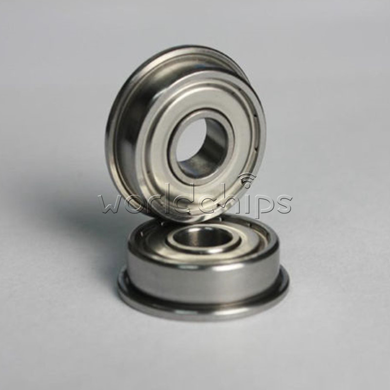 MF63ZZ Metal Shielded Deep Groove Flanged Ball Bearing 3x6x2.5mm