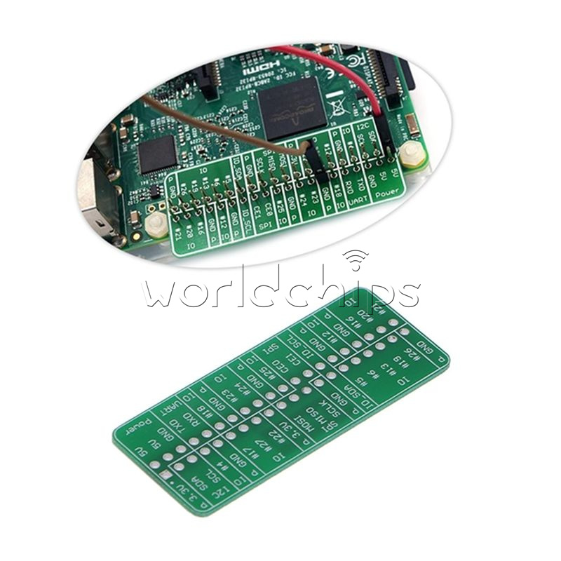 1PCS WEMOS GPIO Reference Card V1.0.0 Board For Raspberry Pi Model B+//Pi 2//Pi 3