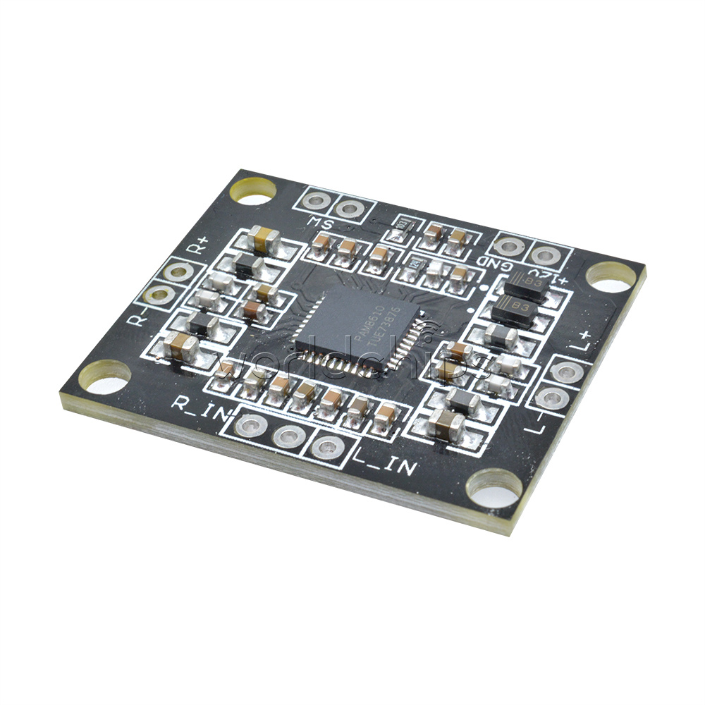 2pcs PAM8610 Power Amplifier Board 2x15W Amplifier Digital Two-Channel Stereo