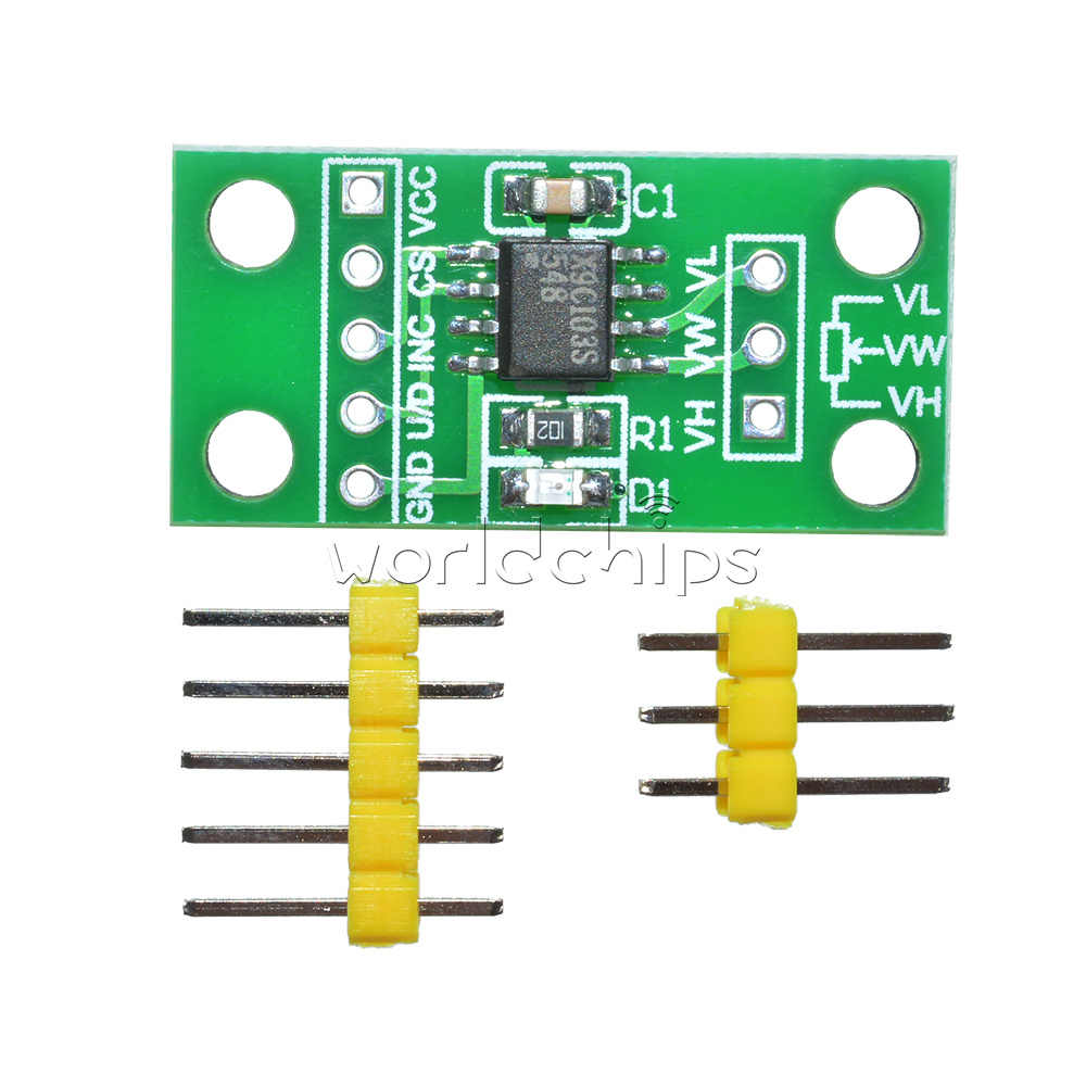 3V-5V DC X9C103S Digital Potentiometer Board Module Board for Arduino