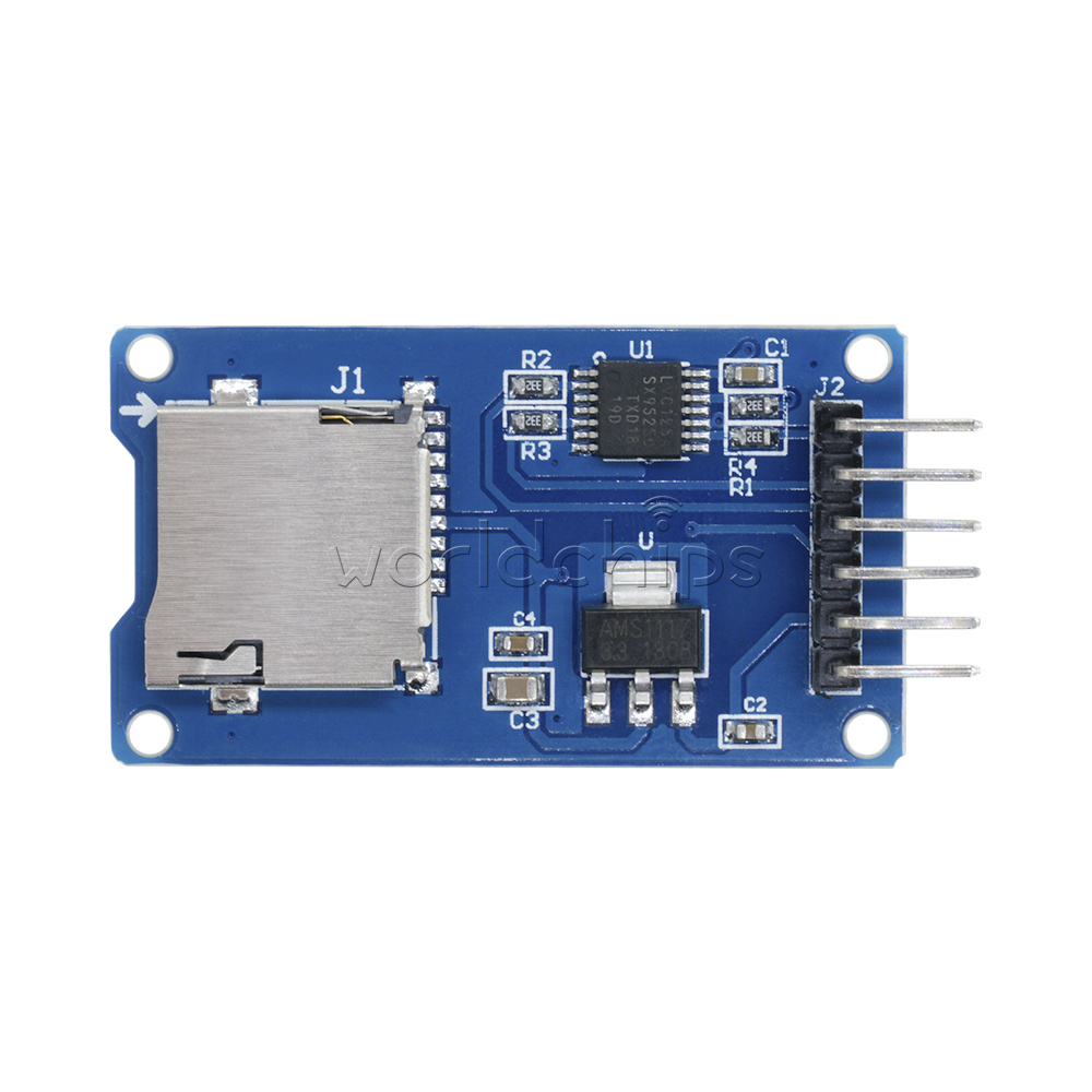 5PCS Micro SD Storage Board Mciro SD TF Card Memory Module SPI FOR Arduino