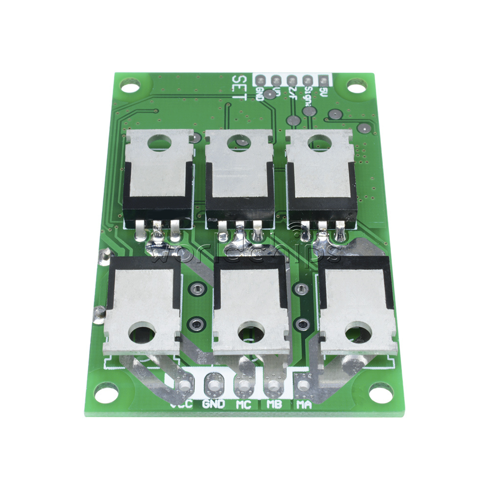 DC12V-36 500W JYQD_V6.3E1 Brushless Motor PWM Controller w/ Balanced Hall Board - Picture 15 of 23