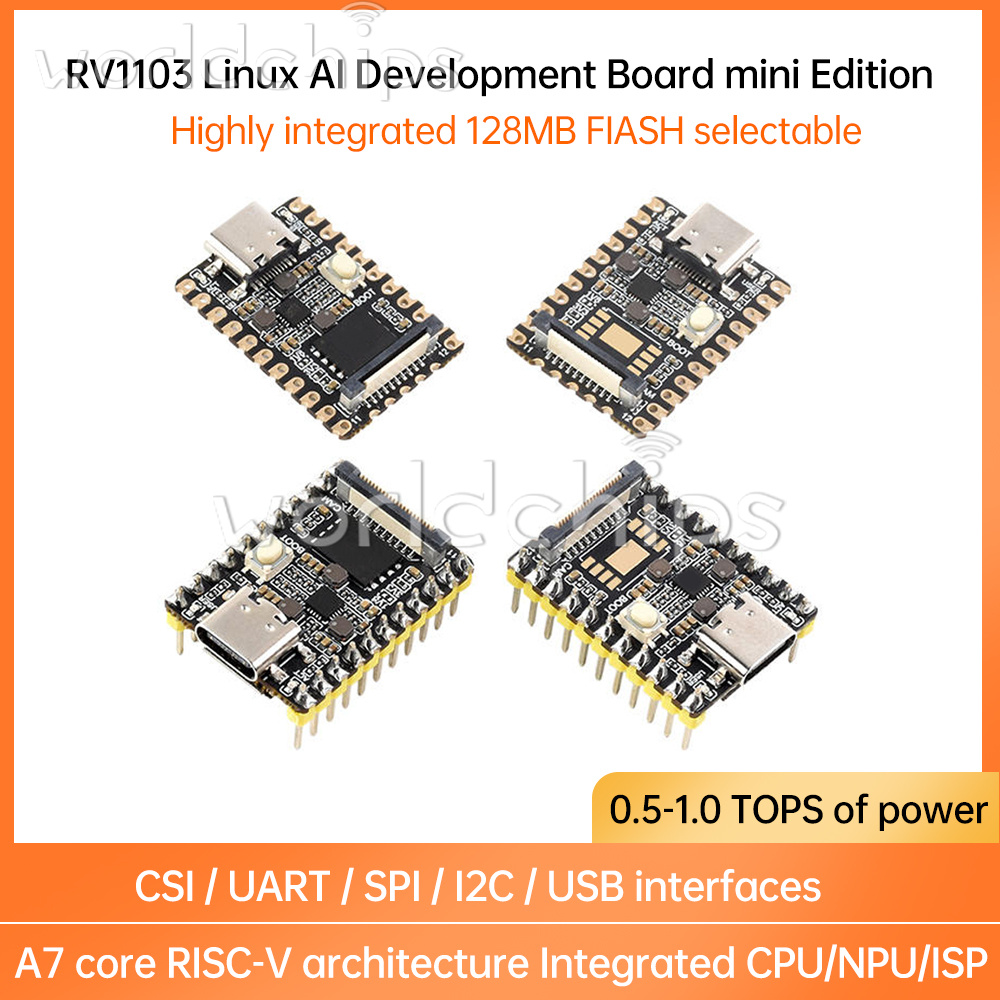 Luck-Fox Pico Mini M RV1103 Linux Development Board | ARM Cortex-A7 With RISC-V MCU & NPU Processor