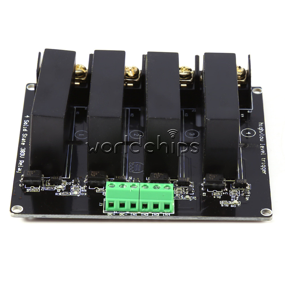 1/2/4 Channel 380V 8A Solid State Relay Board SSR Switch Controller Arduino