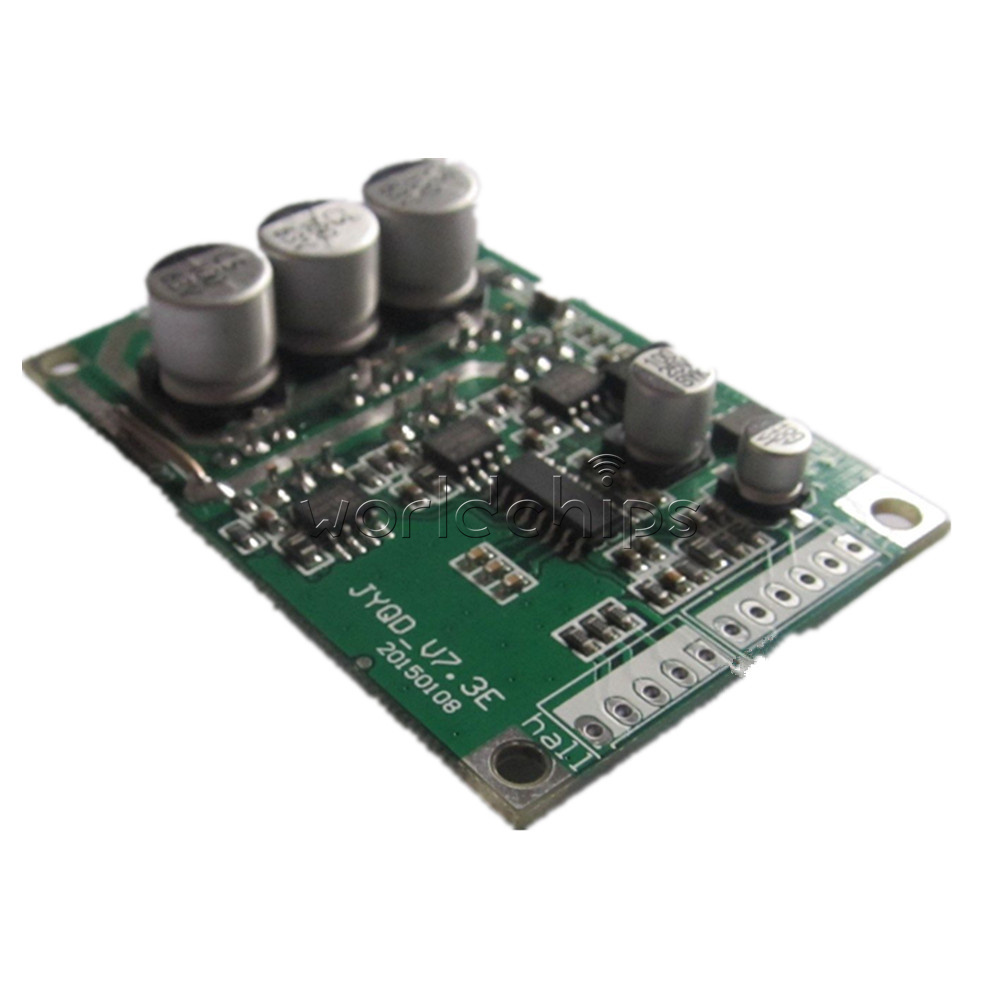 DC12V-36 500W JYQD_V6.3E1 Brushless Motor PWM Controller w/ Balanced Hall Board - Picture 23 of 23