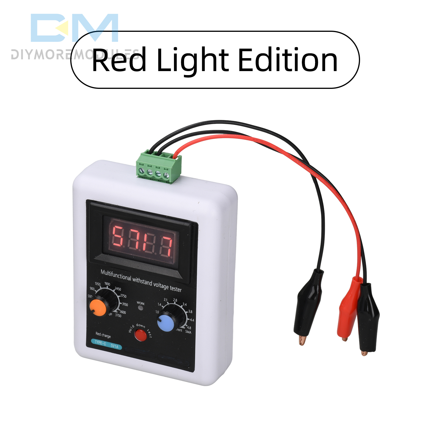 Multifunction Transistor Tester MOSFET IGBT Diode LED Meter Regulated 0-3700V