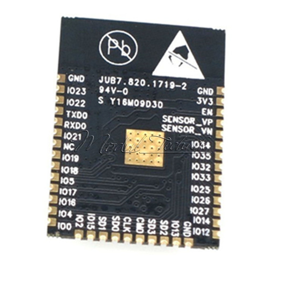 ESP-WROOM-32 ESP32 ESP32S IoT Wifi Wlan BLE Module+Adapter Board - Bild 10 von 34