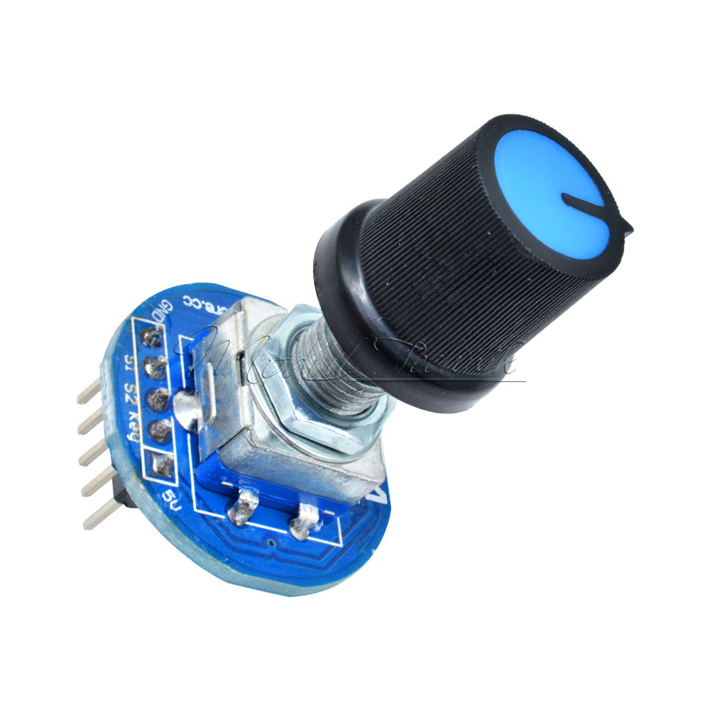 Rotary Encoder Rotating Potentiometer Arduino 5V Knob Cap Digital