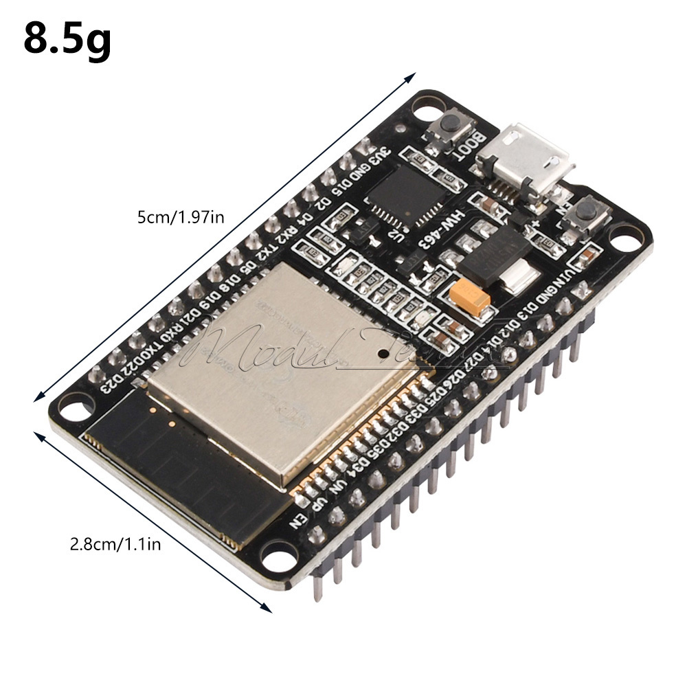 ESP-WROOM-32 ESP32 ESP32S IoT Wifi Wlan BLE Module+Adapter Board - Bild 28 von 34