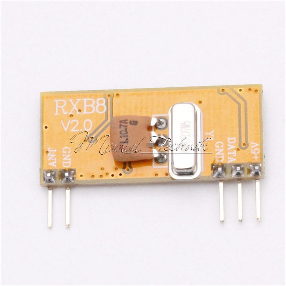 Modulo Scheda Ricevitore Telecomando Wireless 433M RXB8