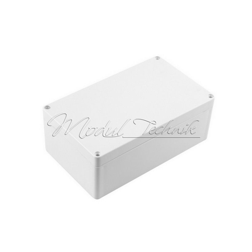 ABS Kunststoffgehäuse Box Platinen Verteilerkasten Elektronik Netzteil Montage