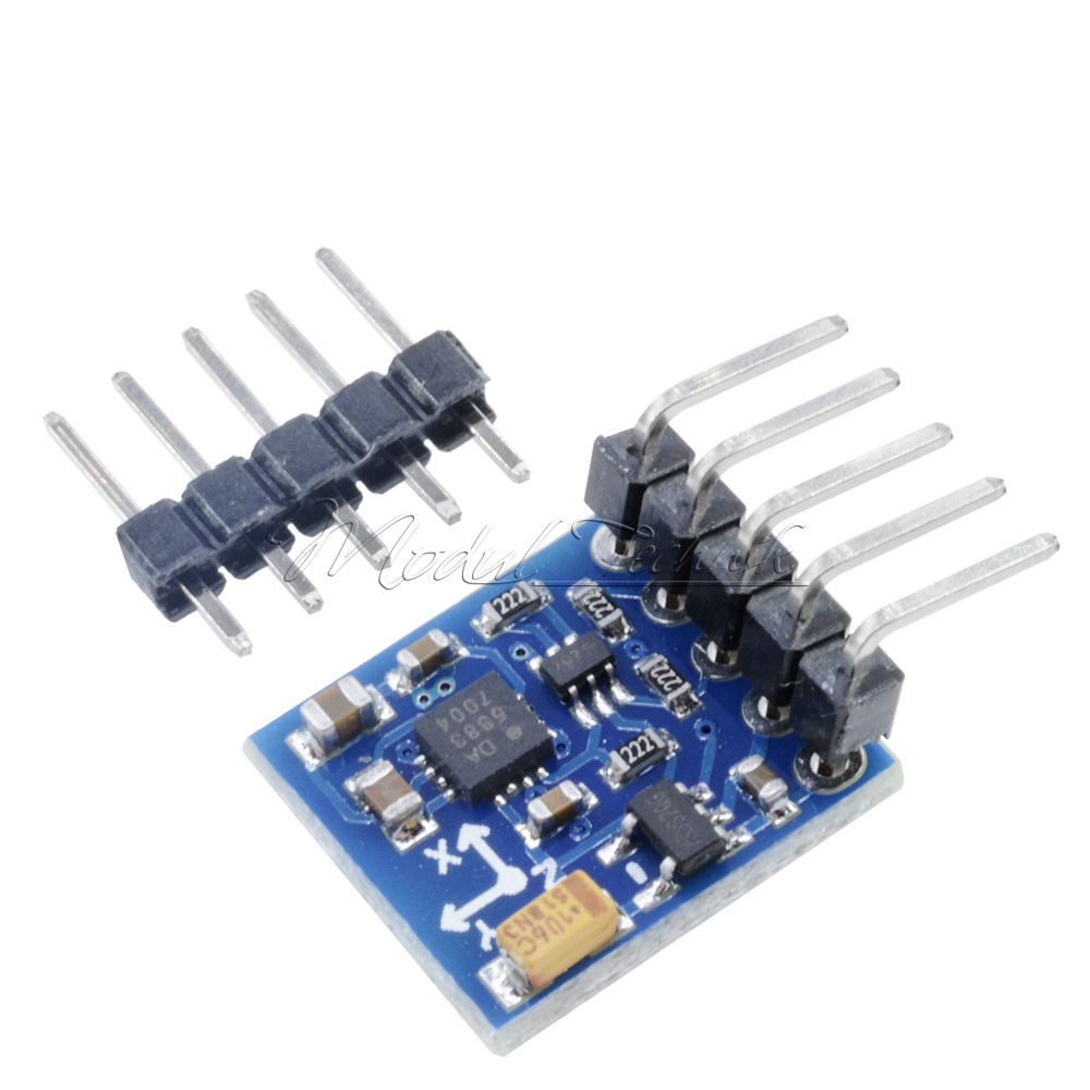 GY-271 HMC5883L 3V-5V Triple Axis Compass Magnetometer Sensor Module ...