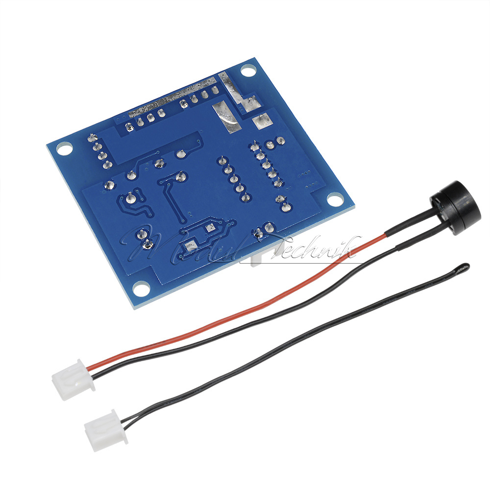 Produktbild von 12V Lüfter-Controller Mit PWM & Temperatur-Alarm – Inkl. 5V Summer, Für PC, Auto, DIY
