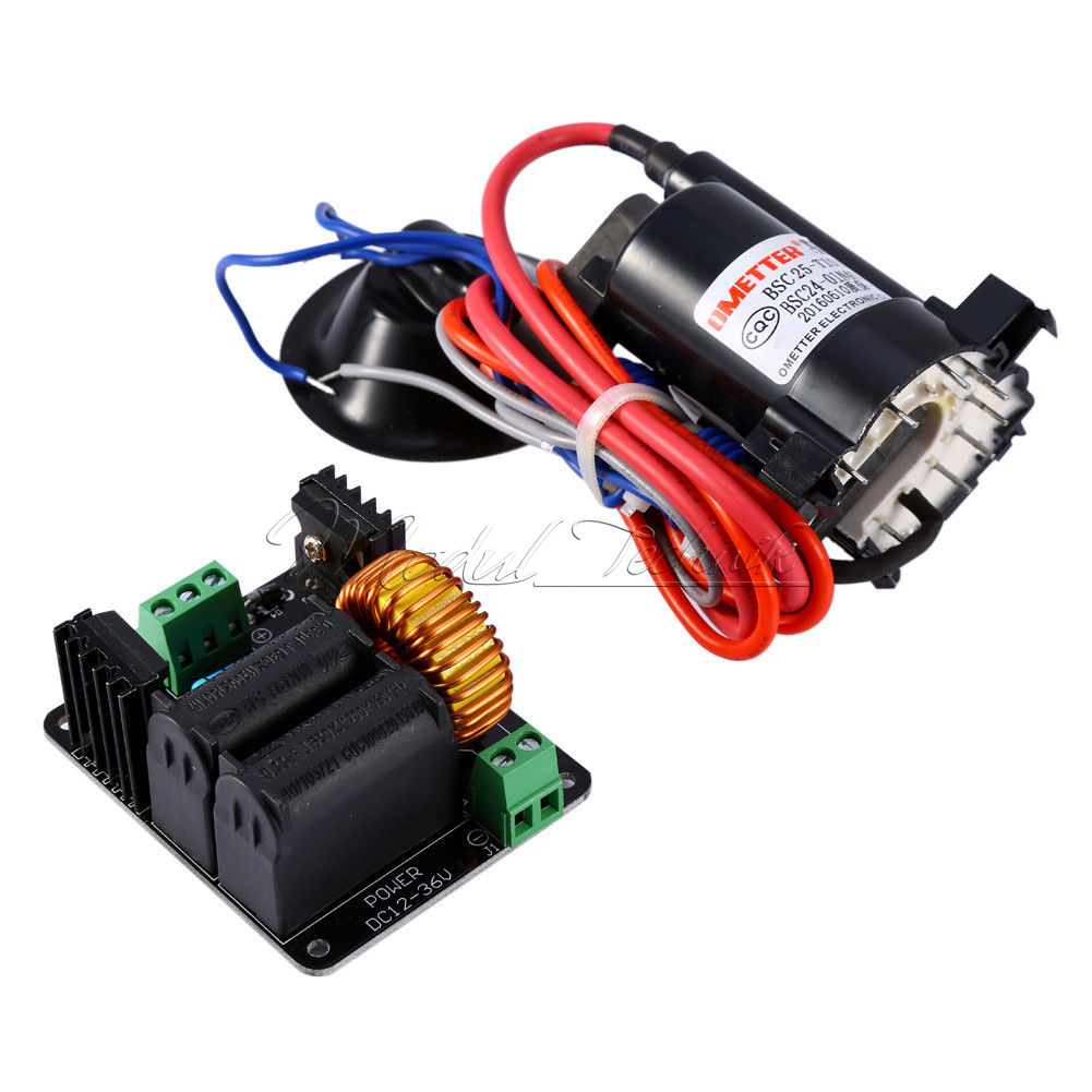 1236V ZVS Tesla Coil Flyback Driver Circuit+Ignition Coil SGTC Jacob's Ladder eBay