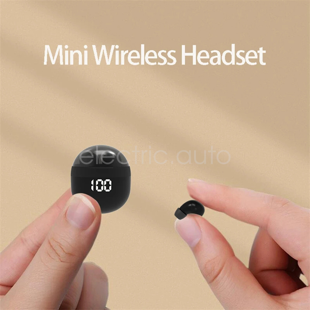 US Invisible Sleep Earbuds TWS Wireless Bluetooth Headset Waterproof Earphones_voghion.com