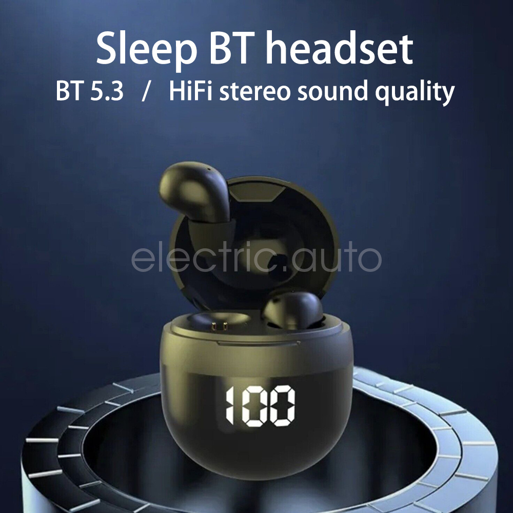 US Invisible Sleep Earbuds TWS Wireless Bluetooth Headset Waterproof Earphones_voghion.com