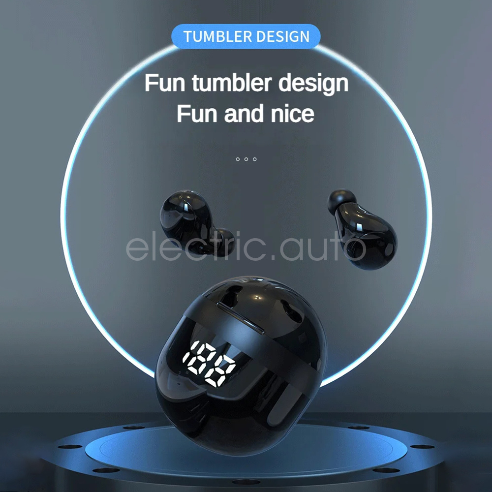 US Invisible Sleep Earbuds TWS Wireless Bluetooth Headset Waterproof Earphones_voghion.com