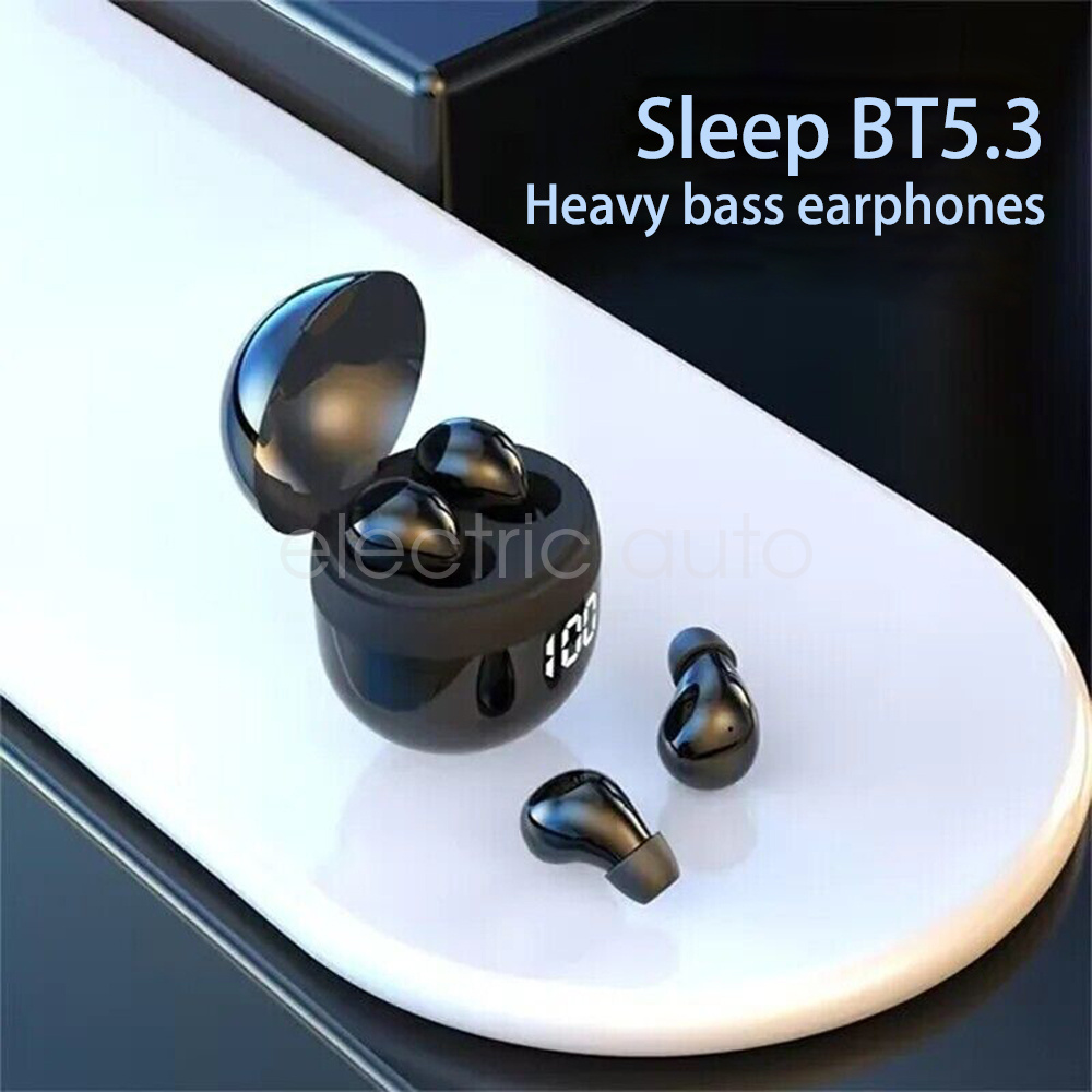 US Invisible Sleep Earbuds TWS Wireless Bluetooth Headset Waterproof Earphones_voghion.com