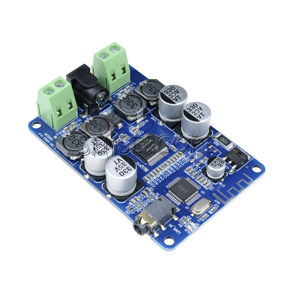 TDA7492P Wireless Bluetooth 4.0 Audio Receiver Digital Amplifier Board 25W+25W eBay